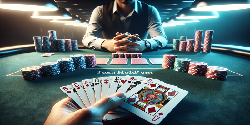 Bàn xì tố chuyên nghiệp với Royal Flush và chip poker, ánh sáng casino 8K ultra-realistic cinematic